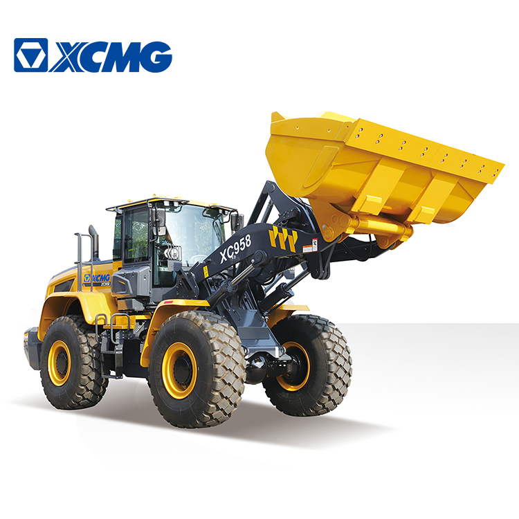 XCMG Official 5 ton wheel loader XC958 loaders wheel with TUV for sale